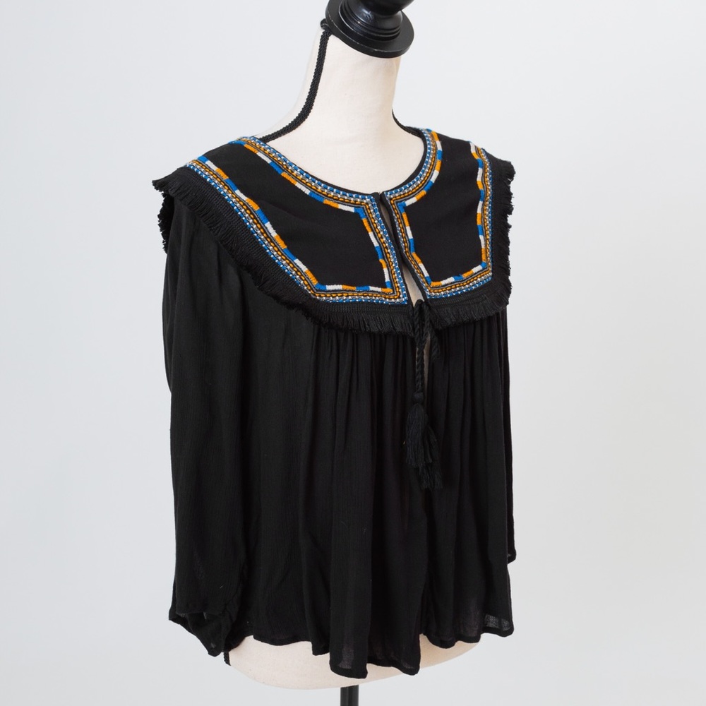 Boho meets western vibe top with fringe 8 by H&M - Picture 4 of 13